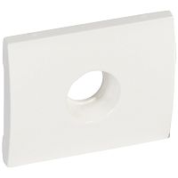 Лицевая панель - Galea Life - для простой розетки TV - White | код 777066 |  Legrand